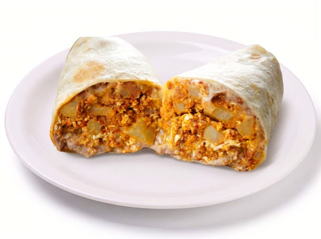 Burrito de Desayuno (Breakfast Burrito).