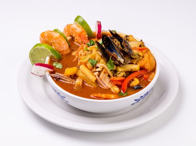 Sopa de Mariscos (Seafood Soup).