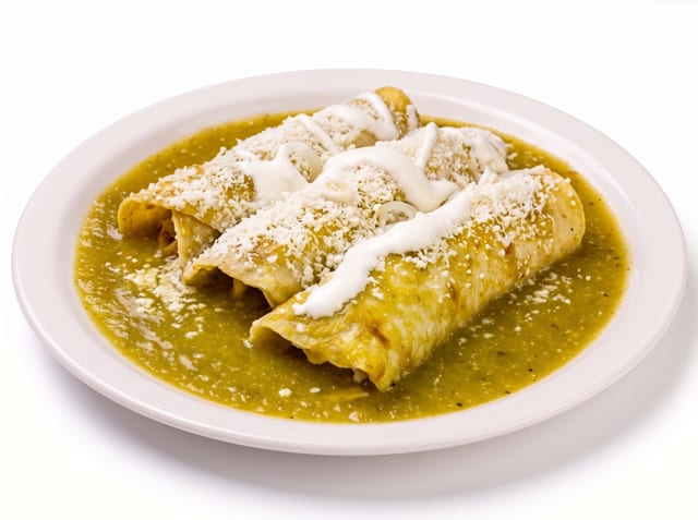 Authentic Recipe for Green Enchiladas
