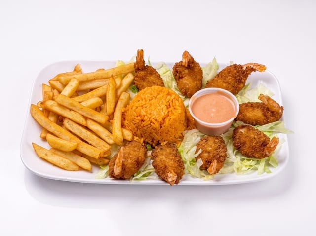 Camarones al Coco (Coconut Shrimp).