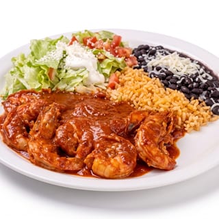 Camarones A La Diabla/Shrimp Diabla Sauce