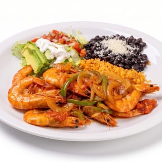 Camarones A La Mexicana/Shrimp Mexican Style