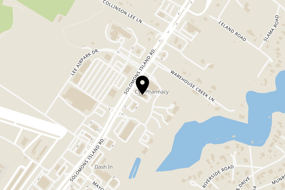 Map showing the location of El Cabrito Mexican Grill Edgewater 3029 on 3029 Solomons Island Rd in Edgewater