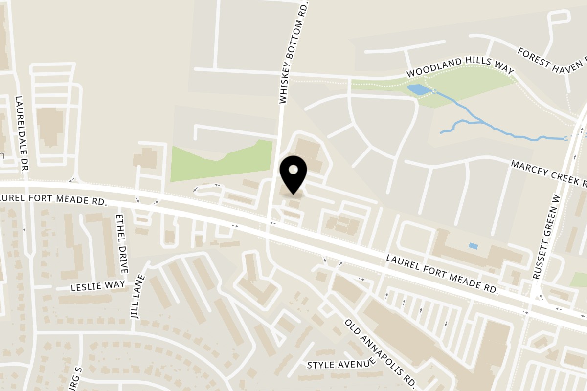 Map showing the location of El Cabrito Mexican Grill Laurel 3460 on 3460 Fort Meade Rd in Laurel